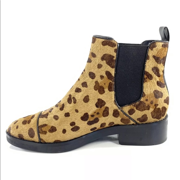 Cole Haan Chelsea Mara Leopard Calf Hair Booties - Picture 7 of 11